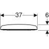 Комплект GEBERIT DUOFIX 458.125.21.1 UP100 с подвесным унитазом RENOVA 203050000 с сиденьем микролифт 573025000 458.125.21.116